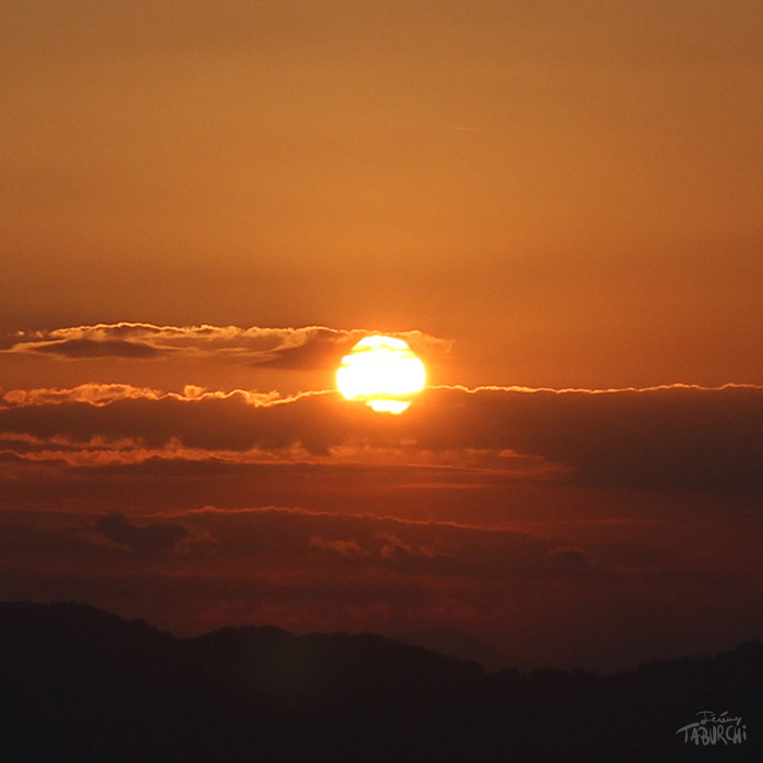 Coucher de soleil à Wonderland